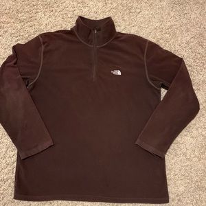 Mens L North Face pullover sweater